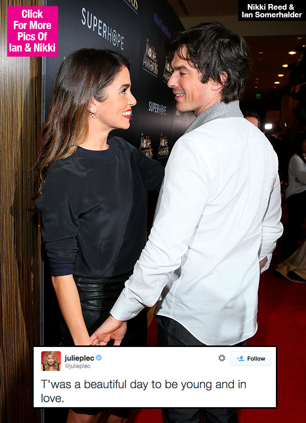 Ian Somerhalder Marries Nikki Reed