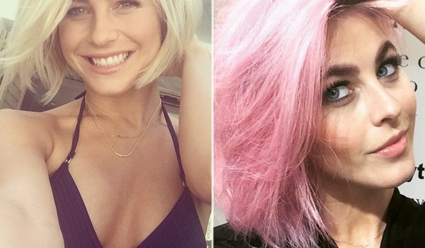 Julianne Hough Pink Hair
