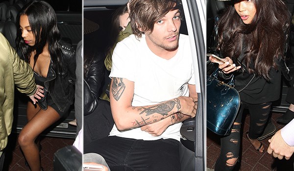 Louis Tomlinson Leaves Club 5 Girls