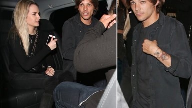 Louis Tomlinson Parties Blonde