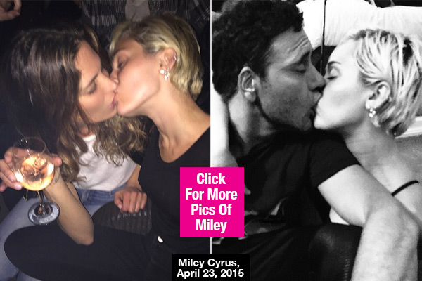 Miley Cyrus Kissing Girl party