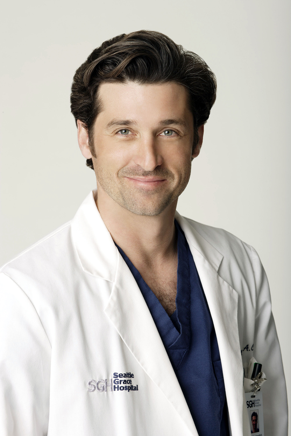 Editorial use only. No book cover usage.
Mandatory Credit: Photo by Craig Sjodin/Abc-Tv/Kobal/Shutterstock (5886266bj)
Patrick Dempsey
Grey's Anatomy - 2005
ABC-TV
USA
TV Portrait