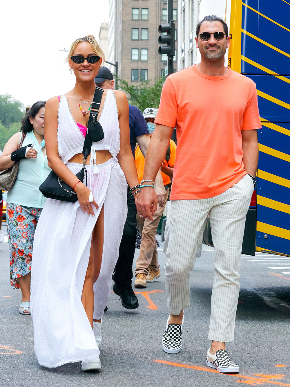 Peta Murgatroyd and Maksim Chmerkovskiy
Peta Murgatroyd and Maksim Chmerkovskiy at Fifth Avenue, Manhattan, New York, USA - 11 Aug 2021