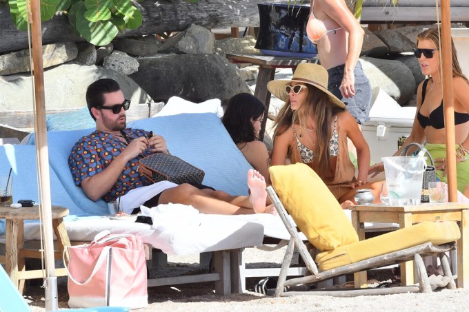 Scott Disick in St. Barts