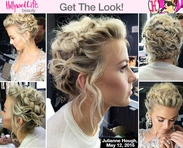 Julianne Hough Braids DWTS
