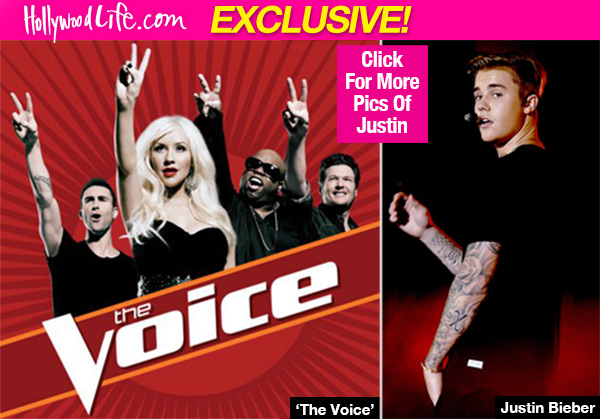 justin bieber the voice