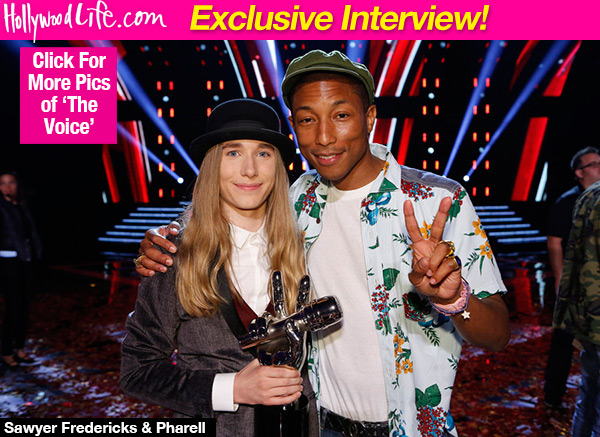 Pharrell's Advice For Sawyer Fredericks