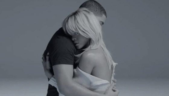 Drake Rihanna Make Out
