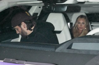 Miami, FL  - *EXCLUSIVE*  - 'The Kardashians' star Scott Disick and his newest fling are seen leaving Papi Steak at 2 AM together. Scott was seen drinking a beer outside of the restaurant and talking with friends while enjoying the Miami nightlife.

Pictured: Scott Disick, Corinne Olympios

BACKGRID USA 8 MAY 2022 

USA: +1 310 798 9111 / usasales@backgrid.com

UK: +44 208 344 2007 / uksales@backgrid.com

*UK Clients - Pictures Containing Children
Please Pixelate Face Prior To Publication*