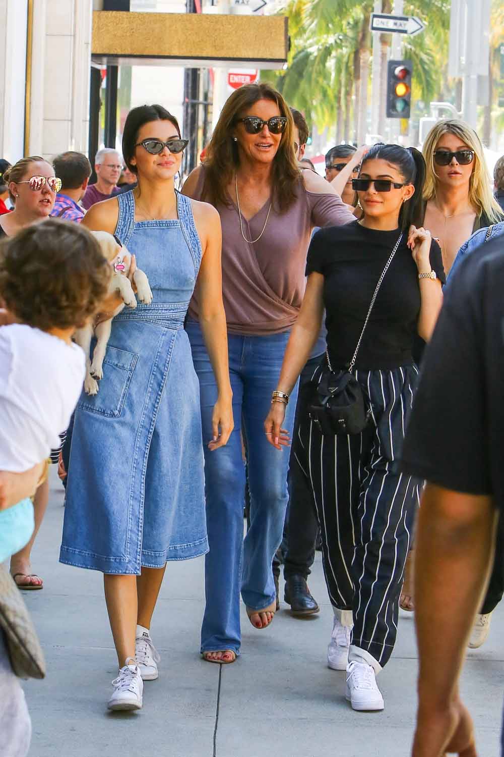 *EXCLUSIVE* Beverly Hills, CA  - Happy Father's Day Caitlyn Jenner! The former Olympic star spent this Father's Day morning with her daughters Kendall and Kylie in Beverly Hills, where they braved their fans while strolling through Rodeo Dr. Kendall brought along her little puppy for the outing.

Pictured: Caitlyn Jenner, Kendall Jenner, Kylie Jenner

BACKGRID USA 18 JUNE 2017 

BYLINE MUST READ: SHADY / BACKGRID

USA: +1 310 798 9111 / usasales@backgrid.com

UK: +44 208 344 2007 / uksales@backgrid.com

*UK Clients - Pictures Containing Children
Please Pixelate Face Prior To Publication*