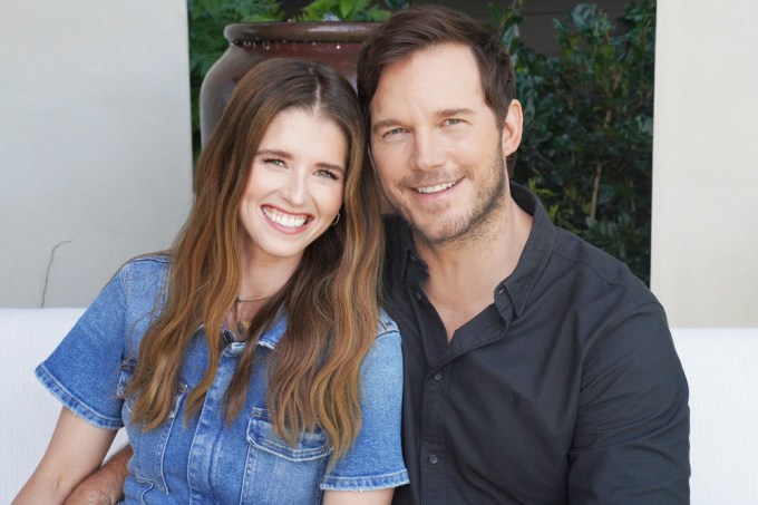 Chris Pratt & Katherine Schwarzenegger Smiles