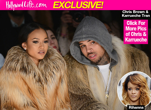 Karrueche Tran Chris Brown In Love Rihanna