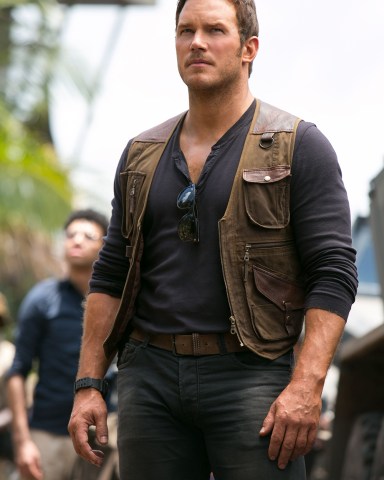 Editorial use only. No book cover usage.
Mandatory Credit: Photo by Jaimie Trueblood/Universal/Kobal/Shutterstock (9716022v)
Chris Pratt
"Jurassic World: Fallen Kingdom" Film - 2018