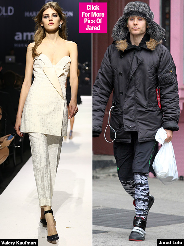 Jared Leto dating Valery Kaufman