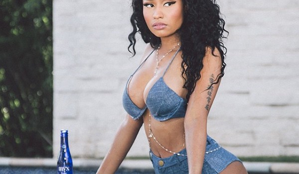 nicki minaj denim bikini picture