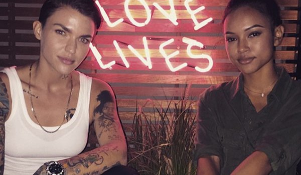 Karrueche Tran Ruby Rose Dinner Date