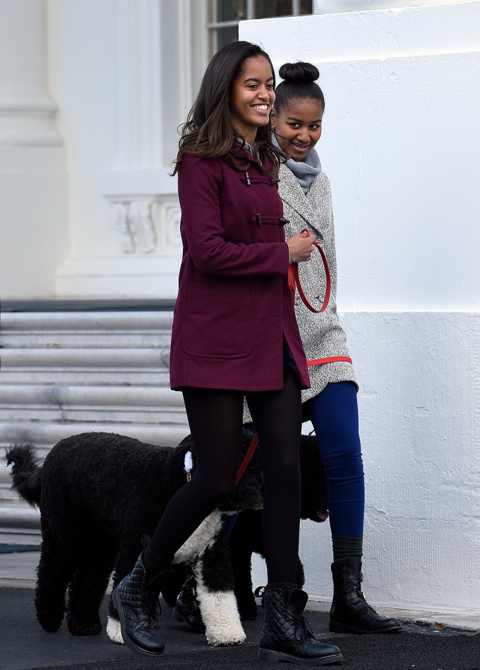 Sasha Obama, Malia Obama, Bo Obama, Sunny Obama