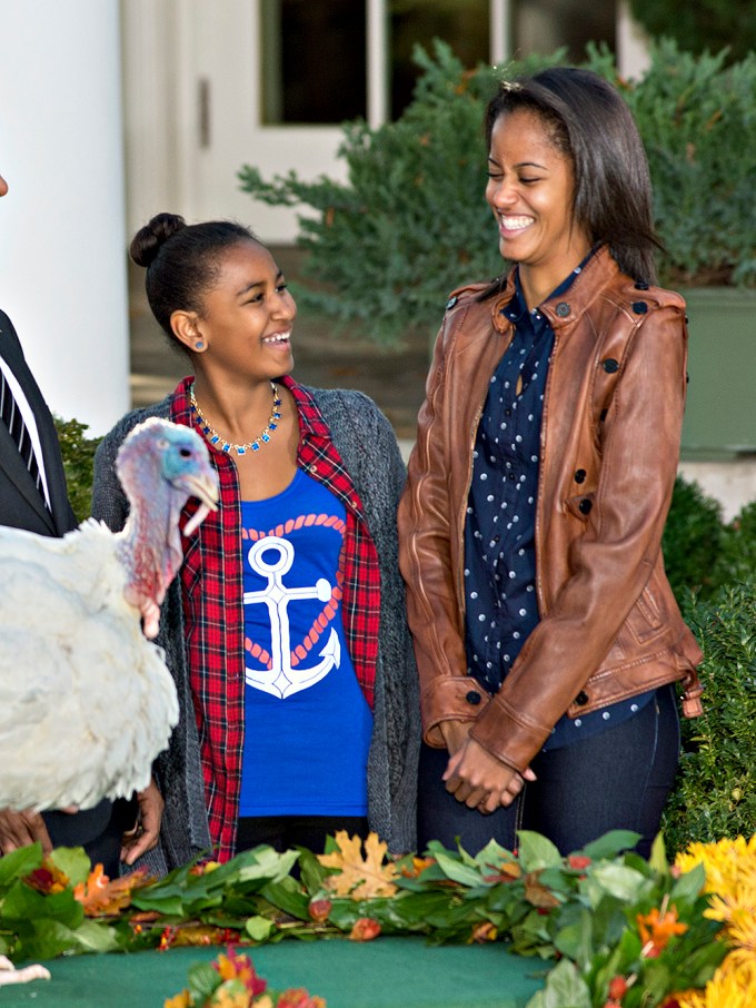 Barack Obama, Sasha Obama, Malia Obama, Steve Willardsen