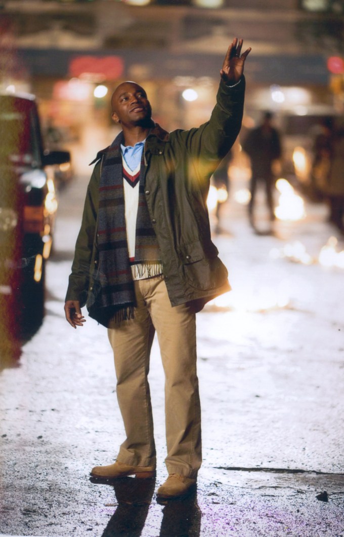 Taye Diggs Filming ‘Rent’