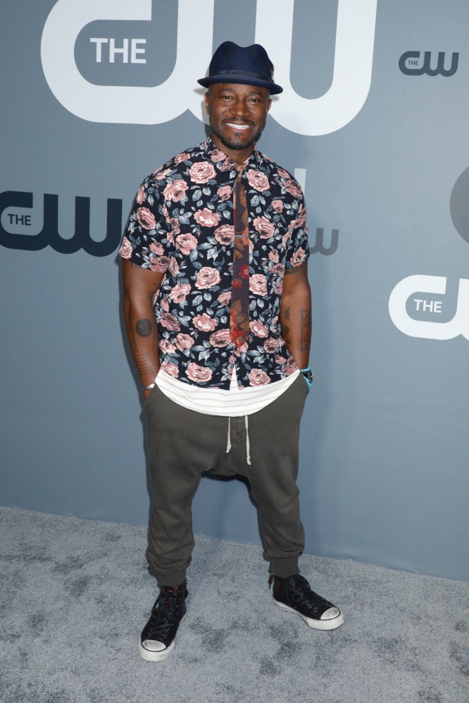 Taye Diggs Rocks A Floral Jacket