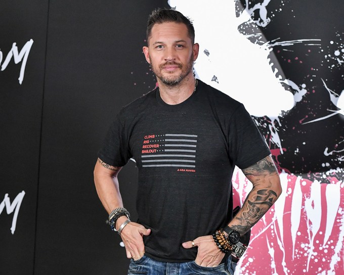 Tom Hardy At ‘Venom’ Photocall