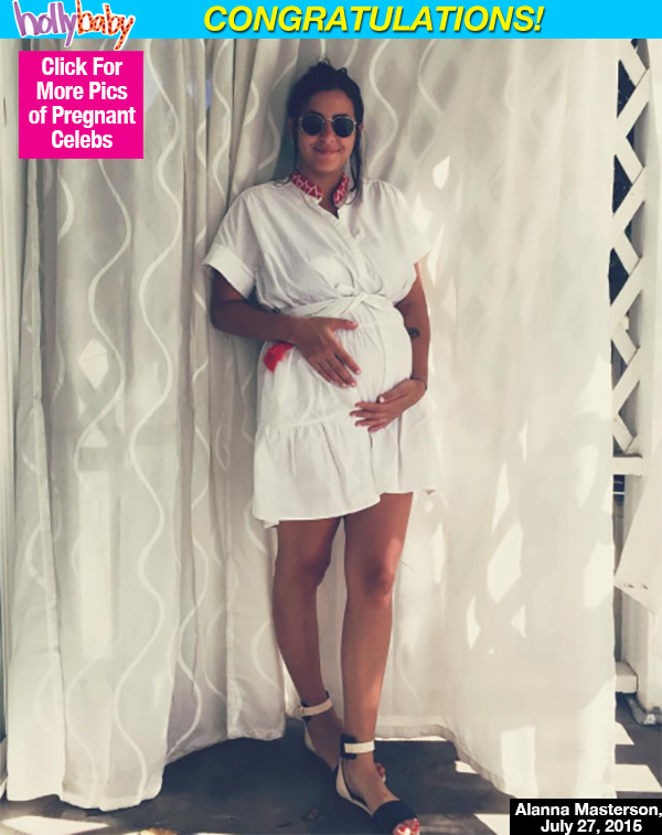 Alanna Masterson Pregnant