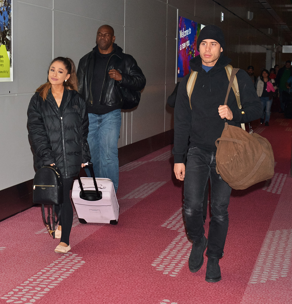 Ariana Grande arrives at Haneda International airport ,Tokyo, Japan - 11 Apr 2016