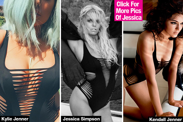jessica same swimsuit kendall kylie