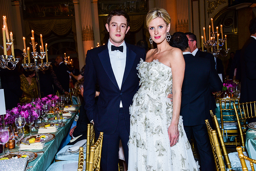 James Rothschild, Nicky Hilton Rothschild
FIT Gala, Inside, New York, America - 09 May 2016