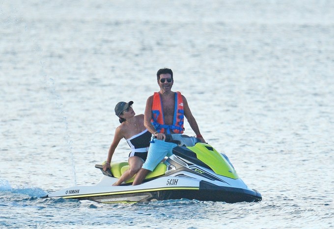 Simon Cowell Drives a Jet Ski