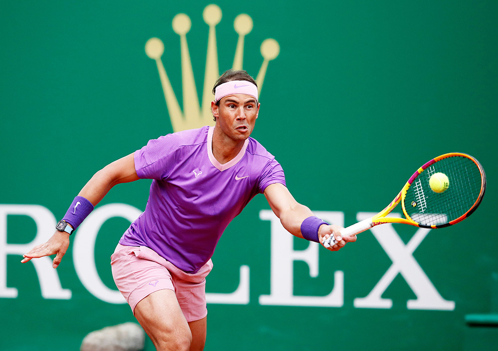 Monte-Carlo Rolex Masters tournament, Roquebrune Cap Martin, France - 14 Apr 2021