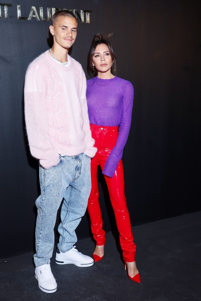 Romeo & his Mom at Paris Fashion Week