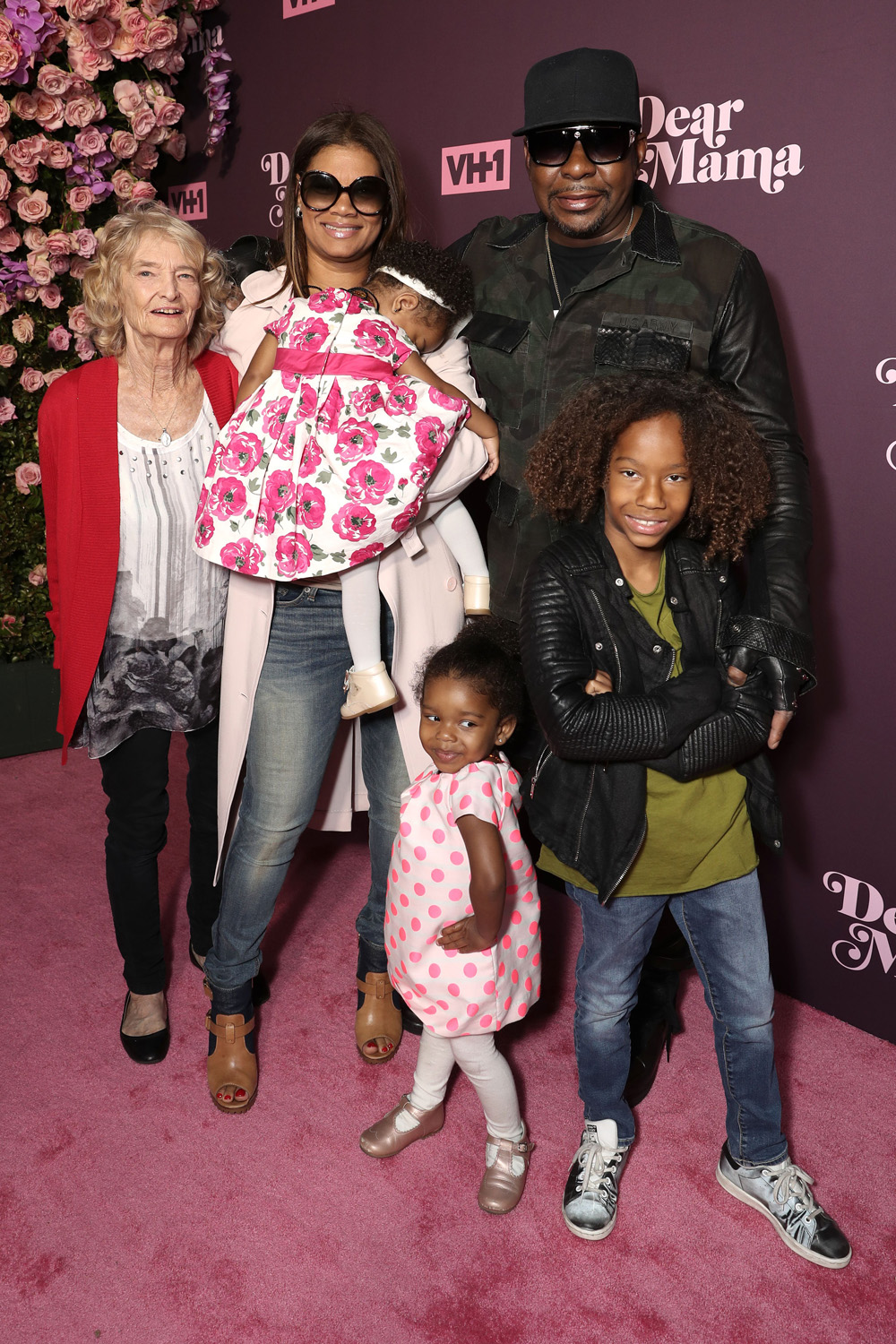 Bobby Brown, Alicia Etheredge and family
VH1's 3rd Annual 'Dear Mama: an Event to Honor Moms', Arrivals, Los Angeles, USA - 03 May 2018