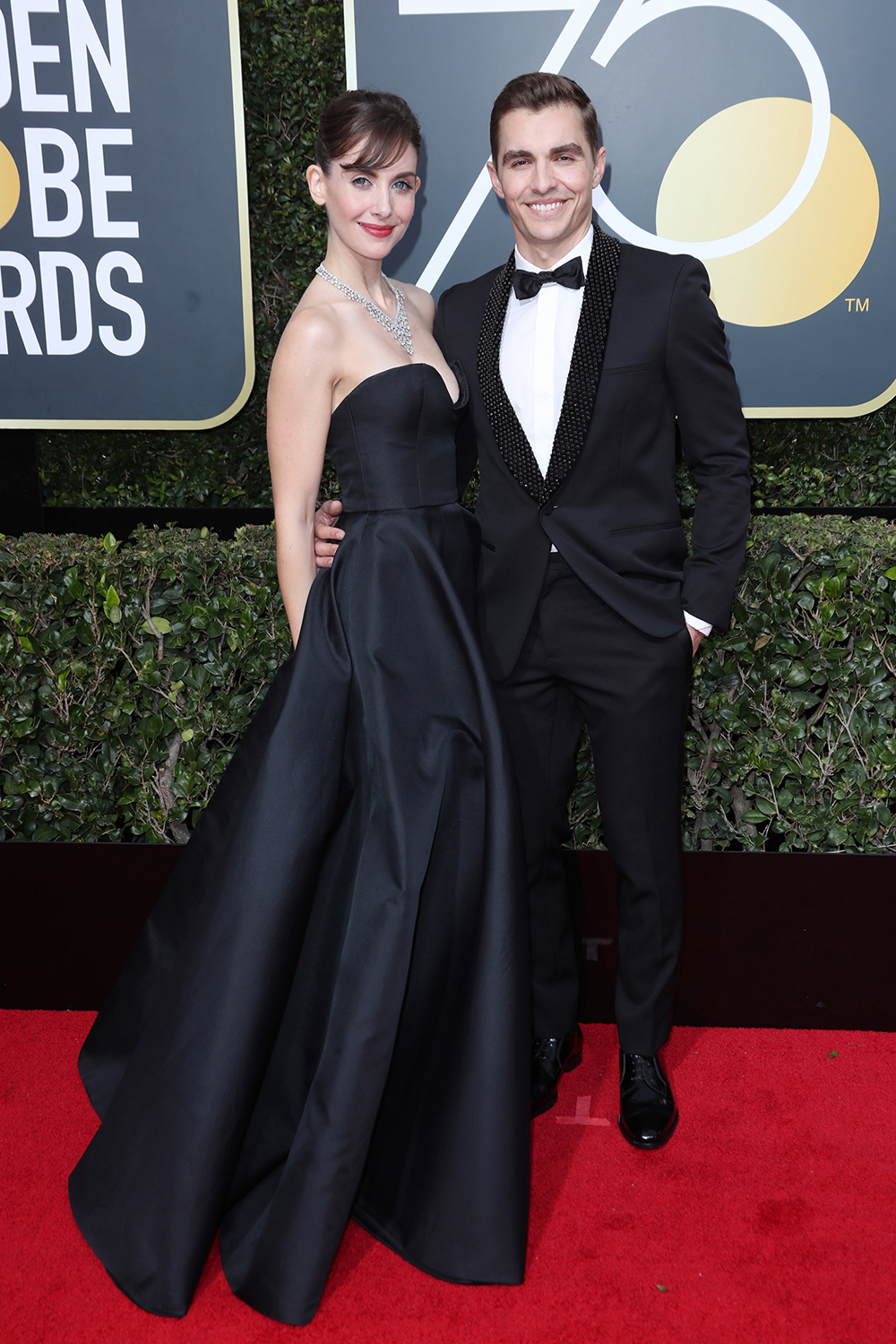 Alison Brie and Dave Franco
75th Annual Golden Globe Awards, Arrivals, Los Angeles, USA - 07 Jan 2018