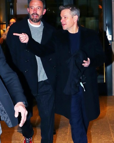 New York, NY  - "Air" director Ben Affleck and actor Matt Damon were spotted leaving a press junket at the Crosby Hotel then arriving at the "Air" premiere at Hudson Yards in New York City.

Pictured: Ben Affleck, Matt Damon

BACKGRID USA 20 MARCH 2023 

BYLINE MUST READ: BlayzenPhotos / BACKGRID

USA: +1 310 798 9111 / usasales@backgrid.com

UK: +44 208 344 2007 / uksales@backgrid.com

*UK Clients - Pictures Containing Children
Please Pixelate Face Prior To Publication*