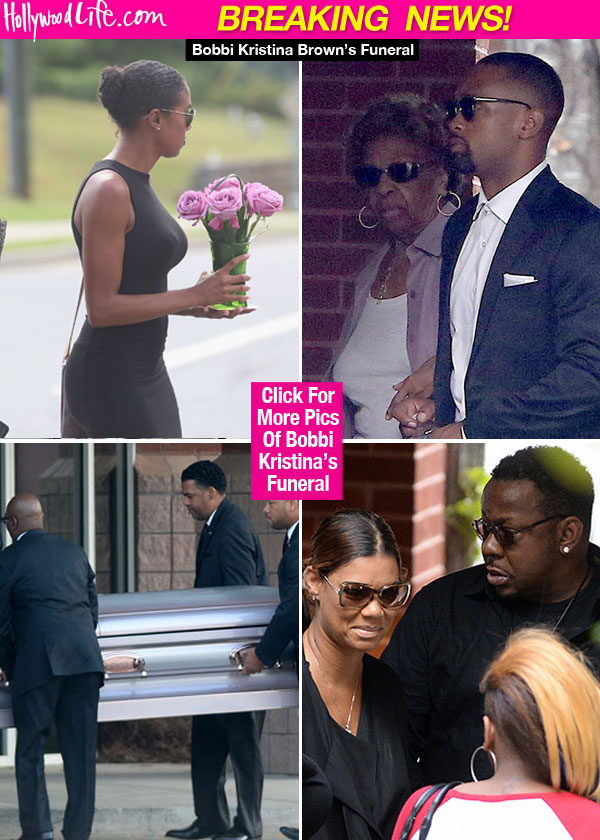 Bobbi Kristina Brown Memorial Service Photos