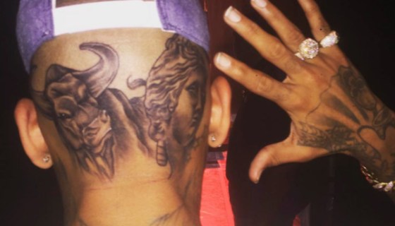 Chris Brown Tattoo