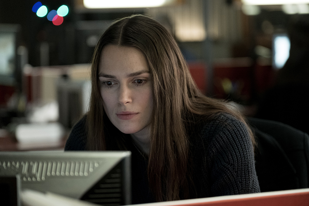 Editorial use only. No book cover usage.
Mandatory Credit: Photo by Nick Wall/Kobal/Shutterstock (10468652e)
Keira Knightley as Katharine Gun
'Official Secrets' Film - 2019
The true story of a British whistleblower who leaked information to the press about an illegal NSA spy operation designed to push the UN Security Council into sanctioning the 2003 invasion of Iraq.