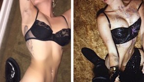 Miley Cyrus Reenacts W Magazine