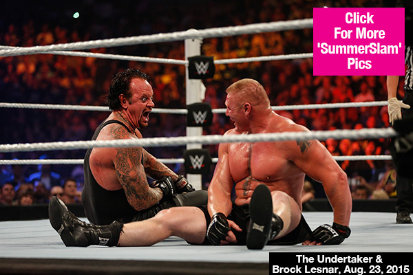 The Undertaker Collapsed SummerSlam