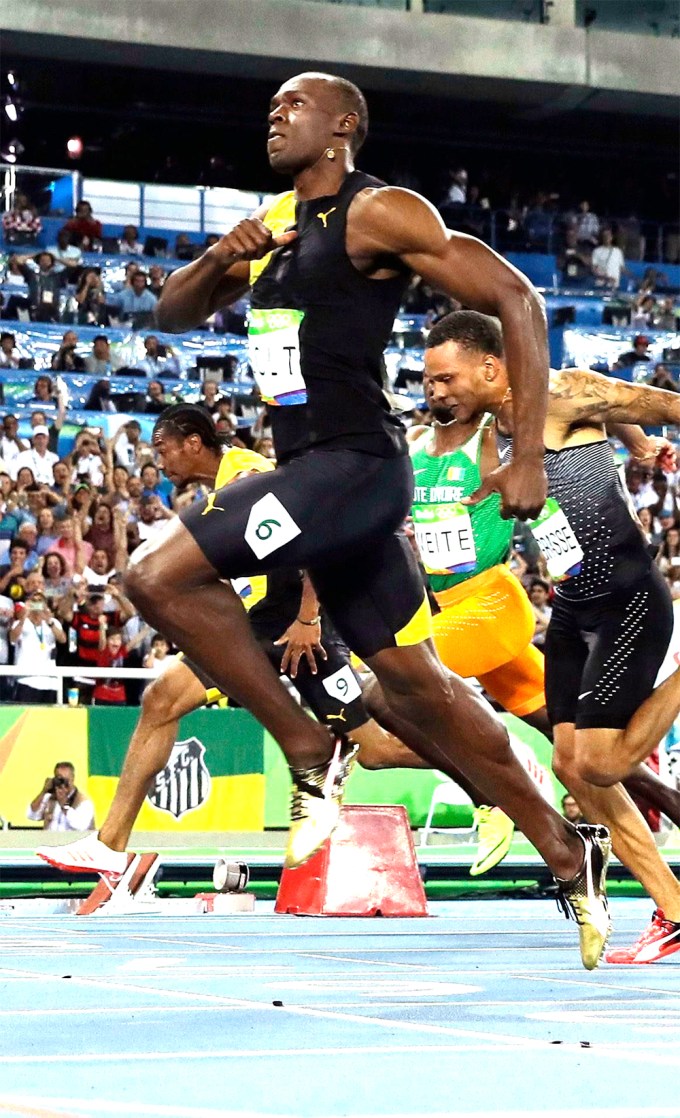 Usain Bolt at the 2016 Summer Olympics