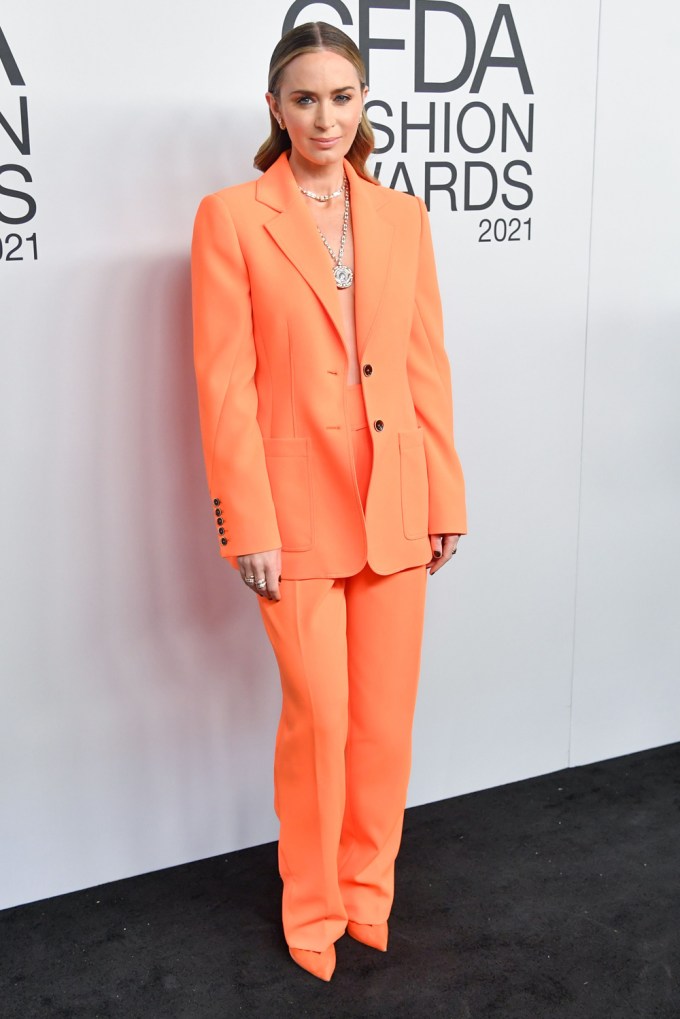 Emily Blunt At The CFDA Fashion Awards