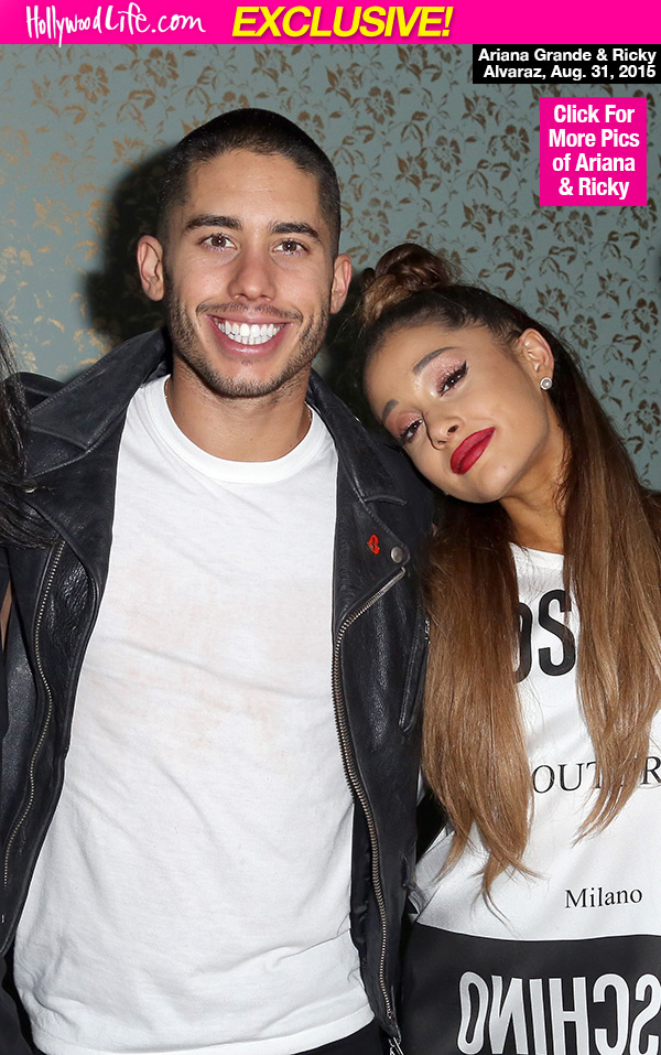 Ricky Alvarez Ariana Grande PDA