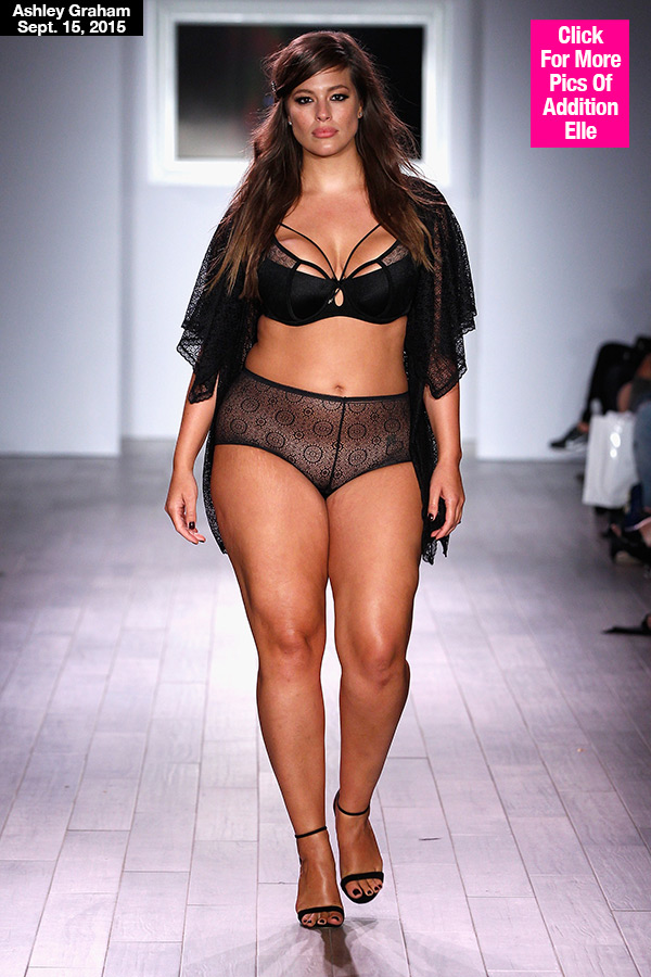 ashley graham fashion show