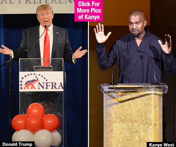 Donald Trump Kanye West President