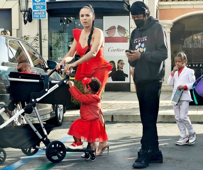 Nick Cannon & Bre Tiesi On Valentine’s Day