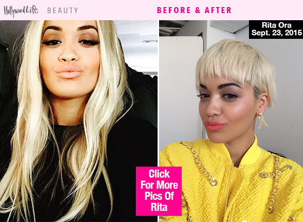 Rita Ora New Short Hair