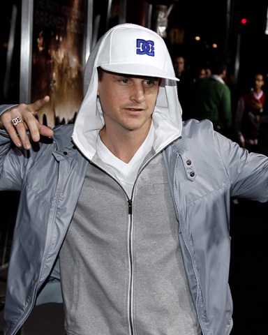 Rob Dyrdek Rob Dyrdek arrives at the premiere of "Project X" in Los Angeles, . "Project X" opens in theaters Friday, March 2, 2012
Premiere Project X LA, Los Angeles, USA