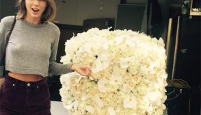 Kanye West Sends Taylor Swift Flowers