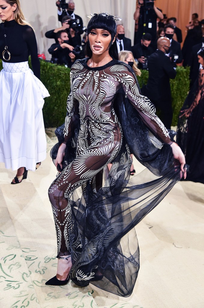 Winnie Harlow At The Met Gala